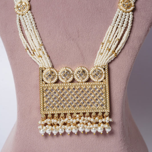 Heritage Multi-Layer Pearl Charm Ensemble