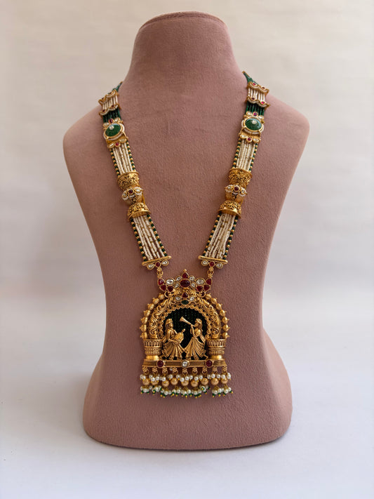 Exclusive Heritage Pearl Mala Long Necklace