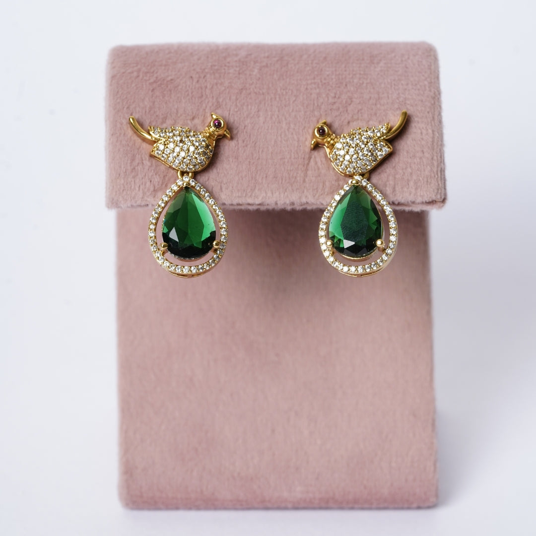 Victorian Finish Polki Hasli Set