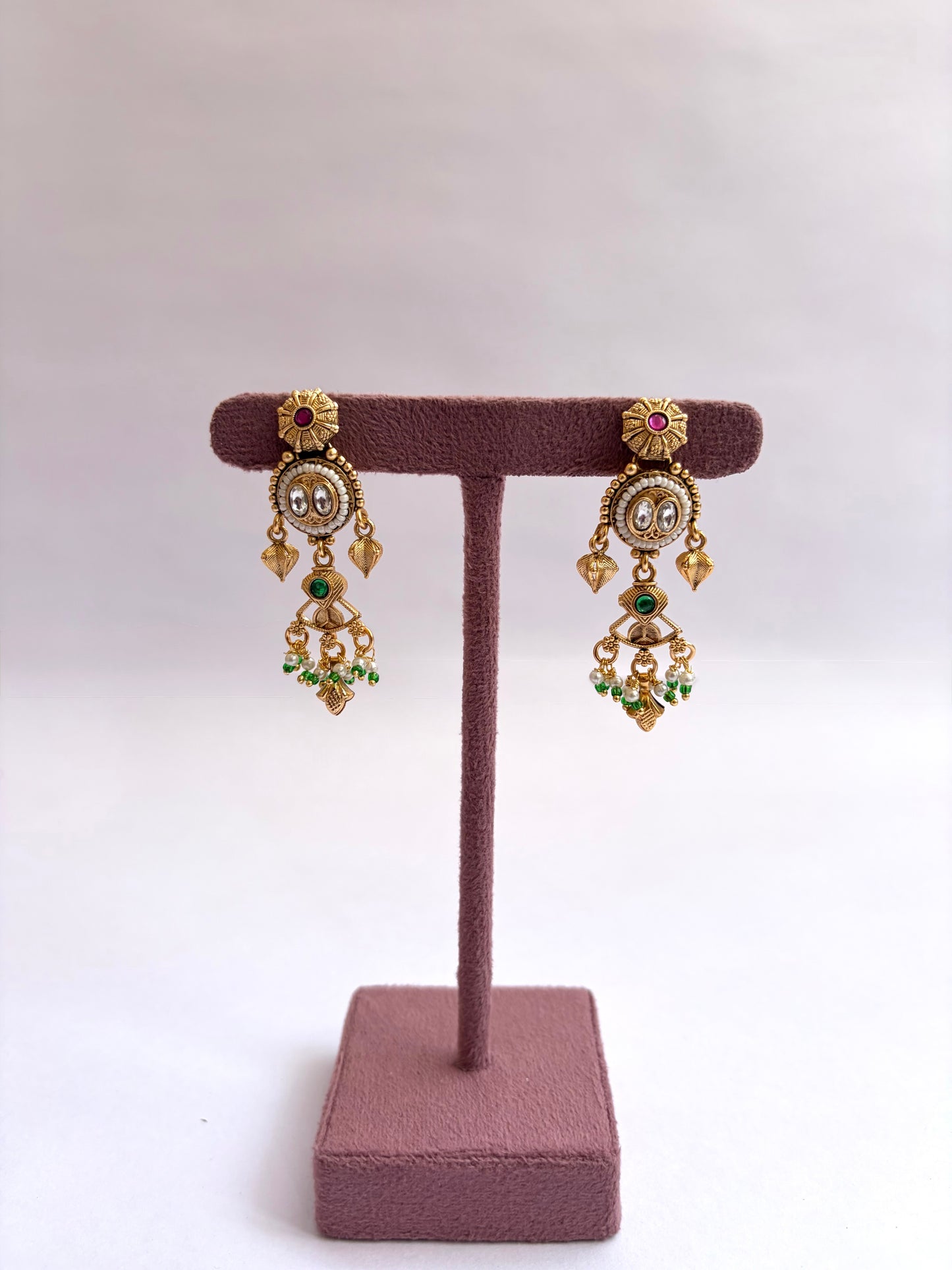 Heritage Ghungroo Collar Necklace Gold Finish