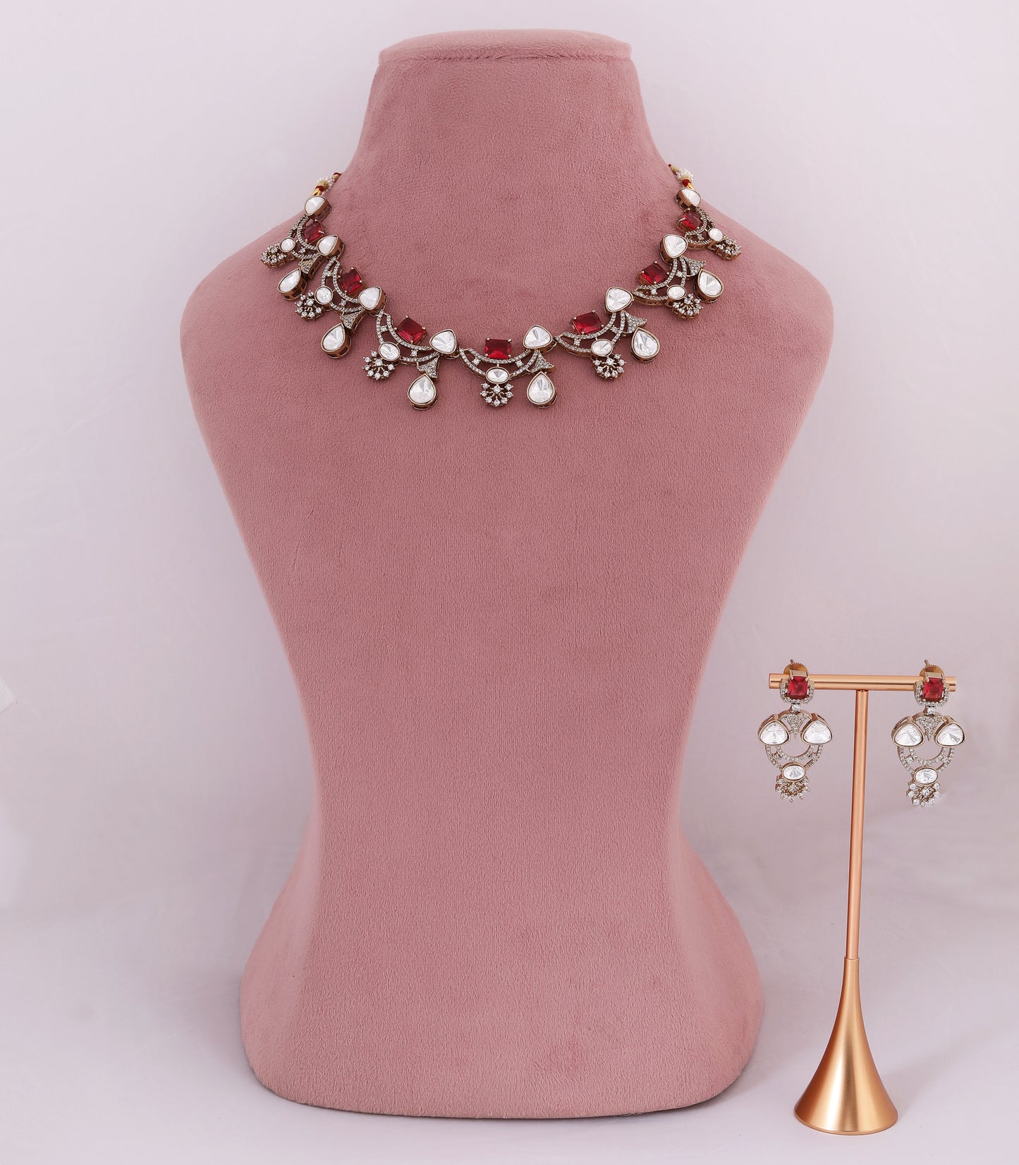 Ruby & Polki Necklace