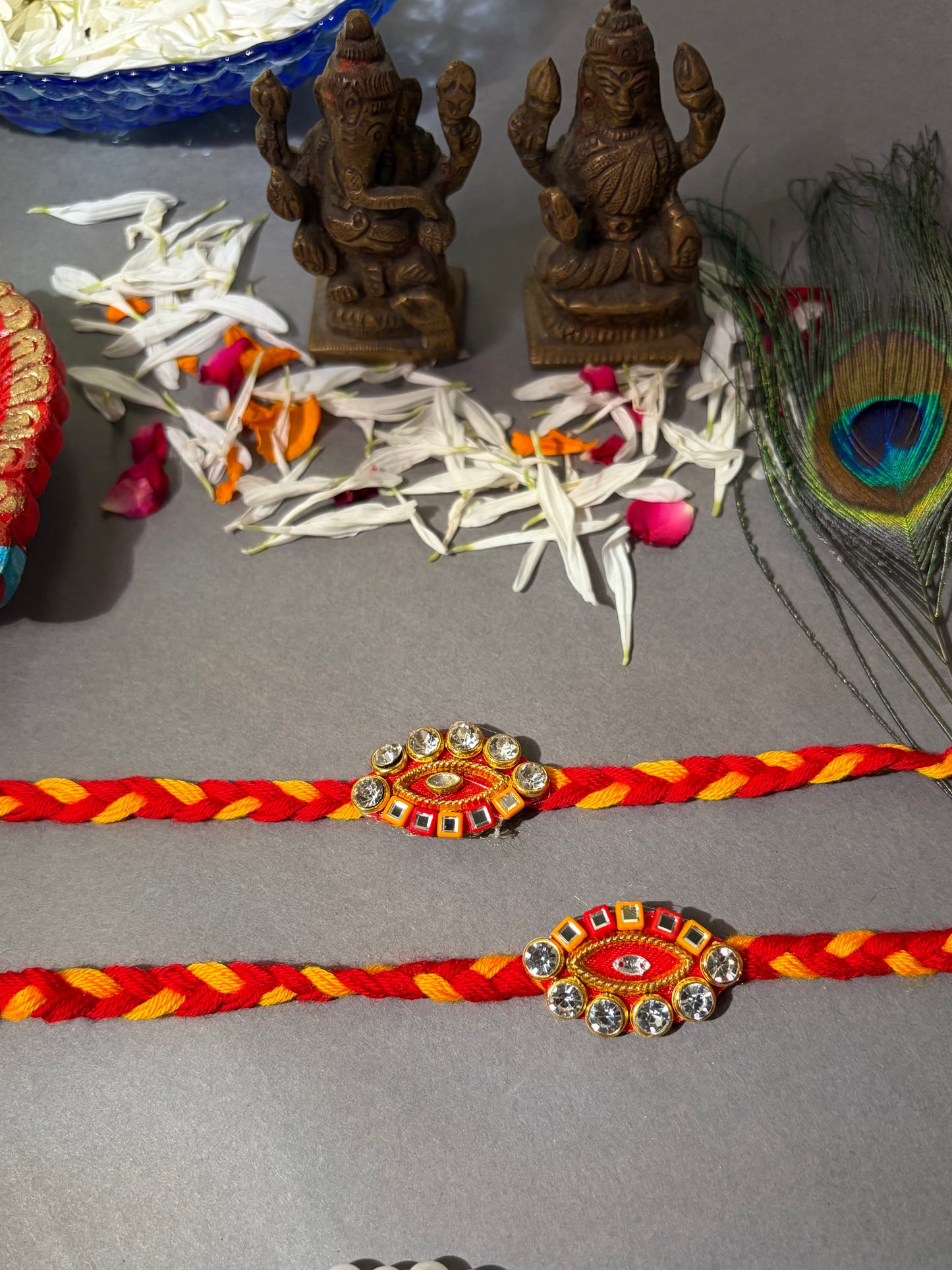 Evil eye moli rakhi