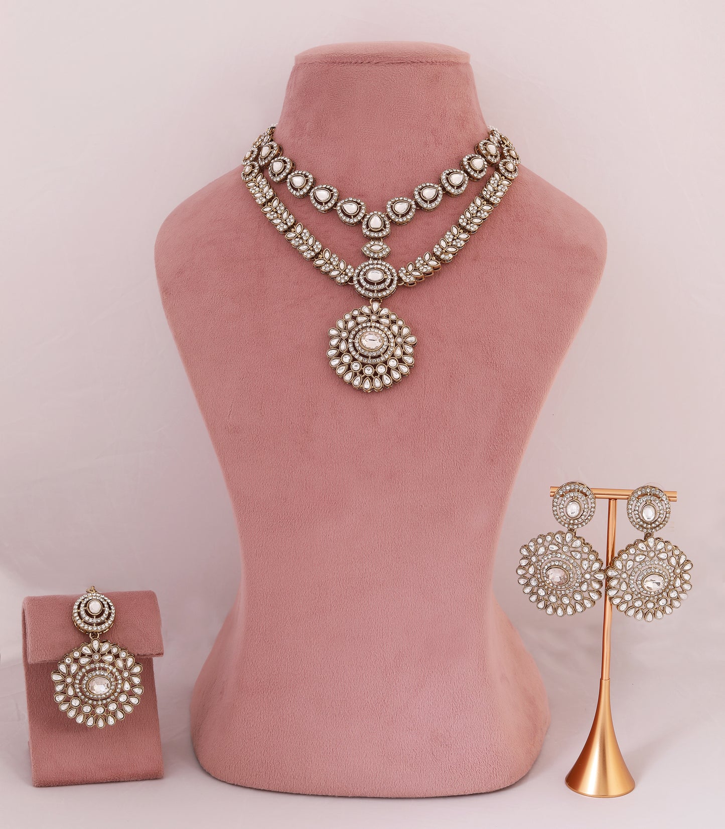 Sabyasachi Dual Layer Kundan Necklace