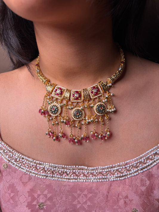 Rajwada Heritage Hasli Collar Necklace