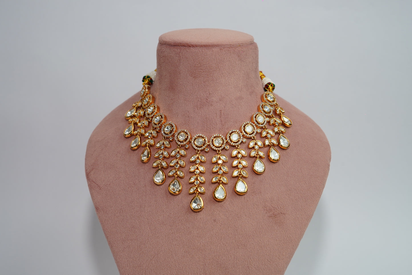 Moissanite Petal Collar set