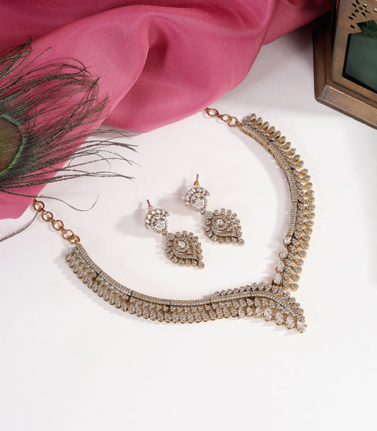 Diamond Style Necklace