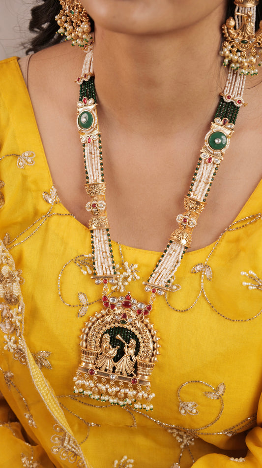 Exclusive Heritage Pearl Mala Long Necklace