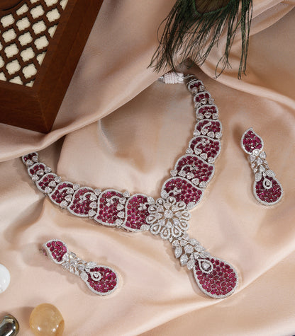 Ruby Statement Necklace