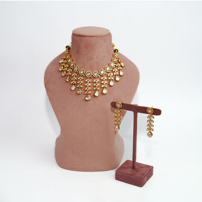 Moissanite Petal Collar set