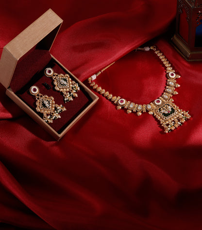 Temple Style Pendant Necklace