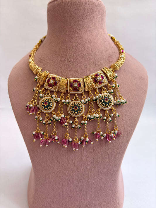 Rajwada Heritage Hasli Collar Necklace