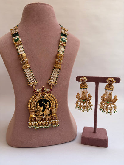 Exclusive Heritage Pearl Mala Long Necklace