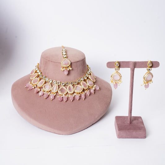 Pink Crystal Carnival Jewellery necklace
