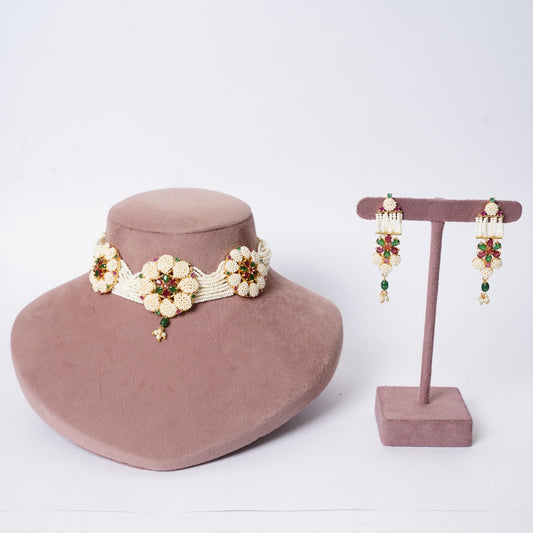 Handcrafted Blossom Choker