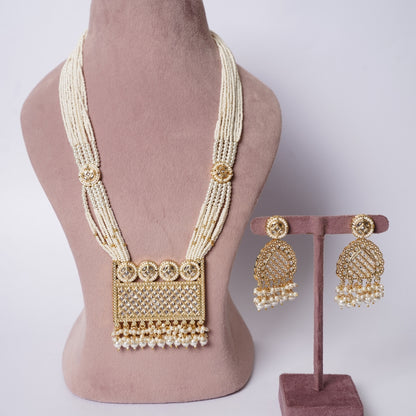 Heritage Multi-Layer Pearl Charm Ensemble