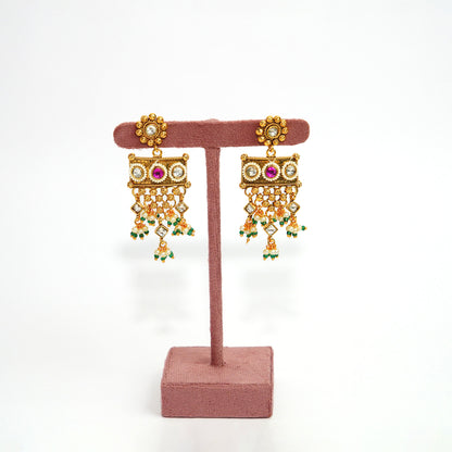 Jadau Aad Necklace Set