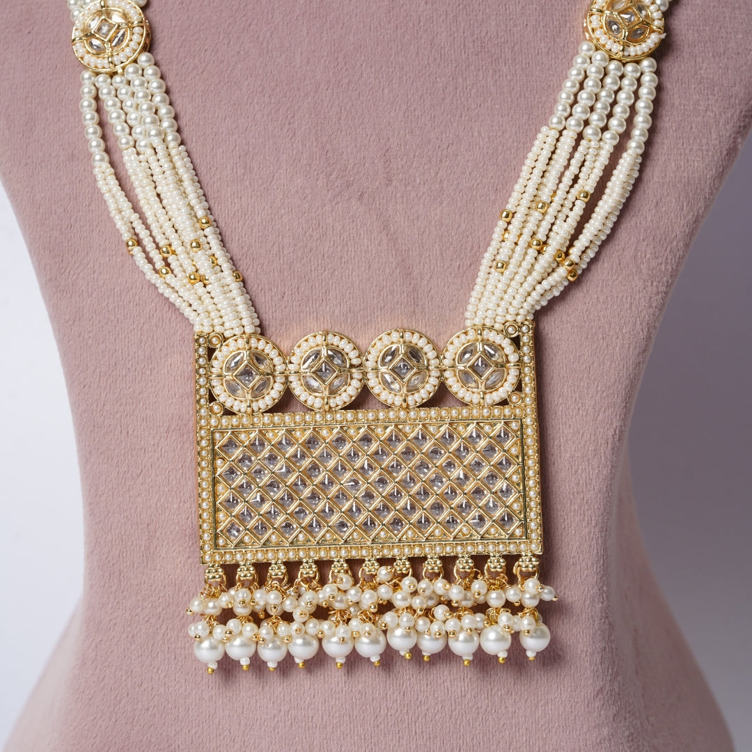 Heritage Multi-Layer Pearl Charm Ensemble