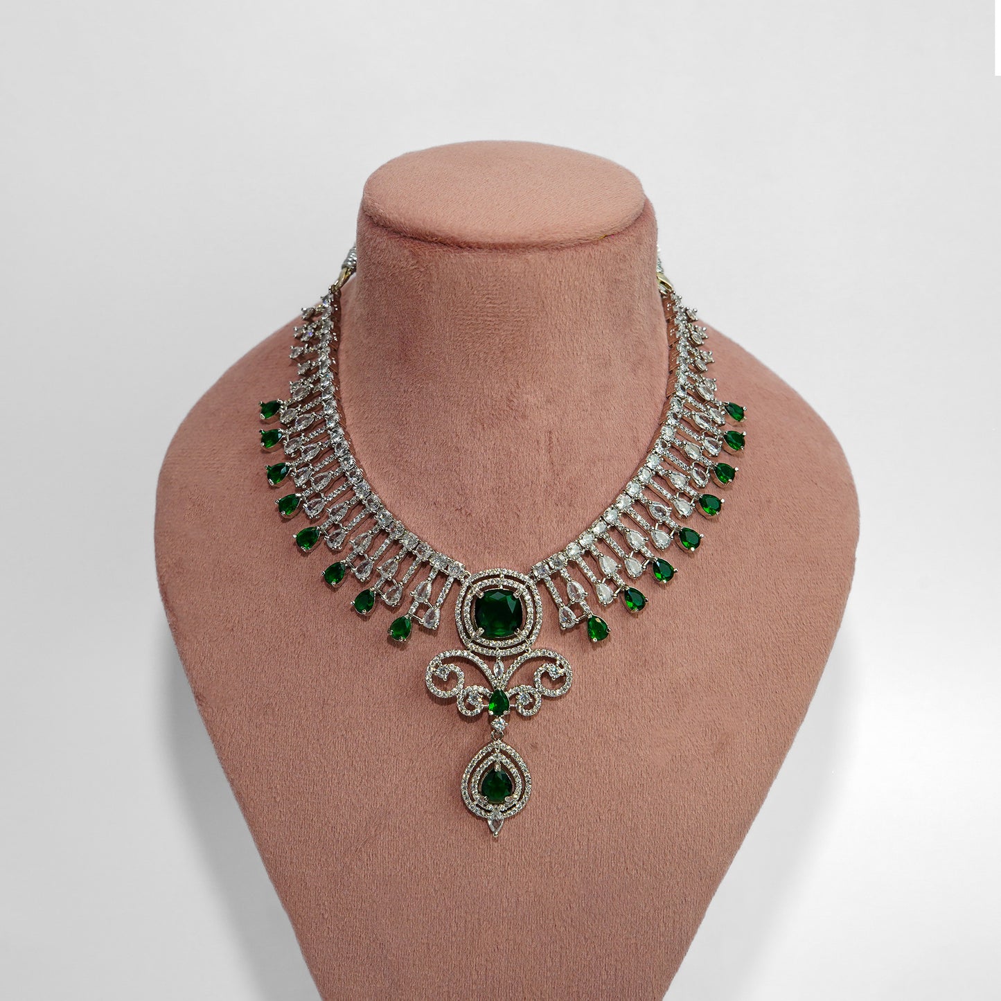 American Diamond Necklace Set