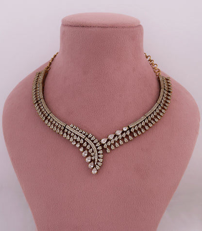 Diamond Style Necklace