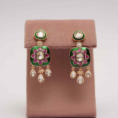 Royal Meena Pearl Choker