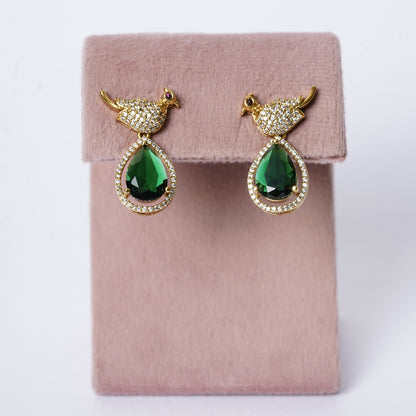 Victorian Finish Polki Hasli Set