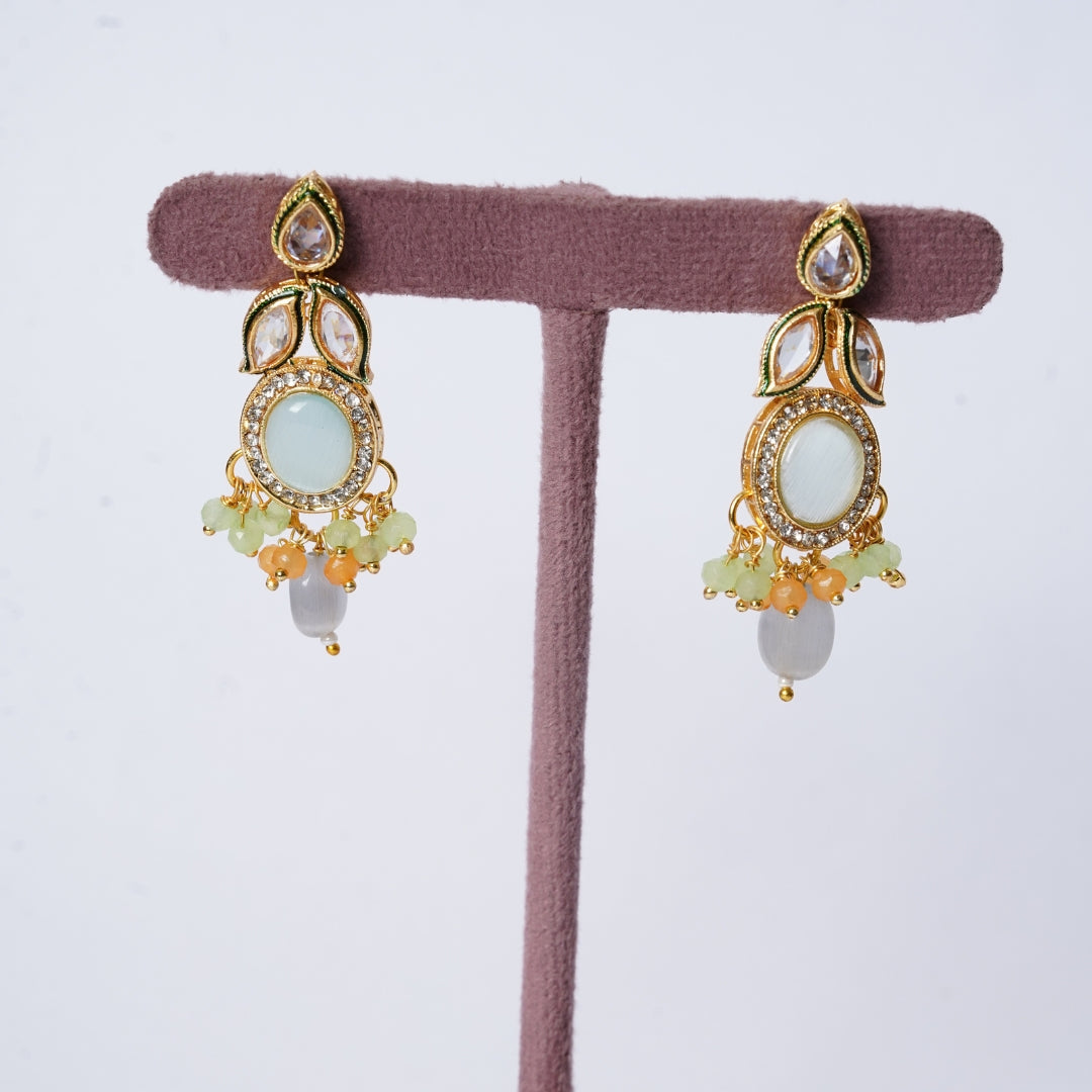 Carnival Jewellery Multicolor Polki Necklace