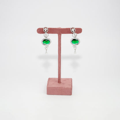 American Diamond Minimal Necklace Set