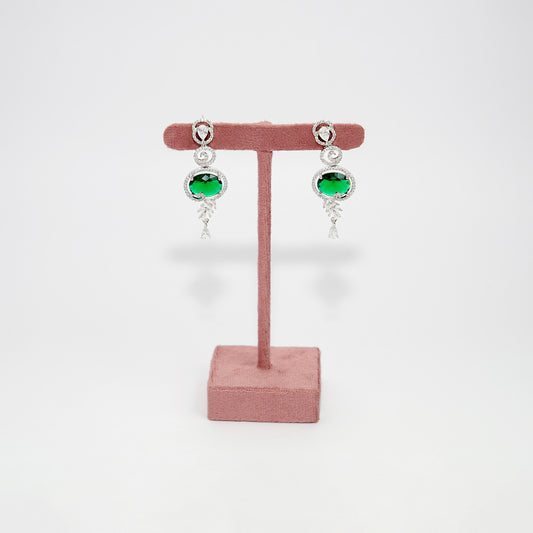 American Diamond Minimal Necklace Set