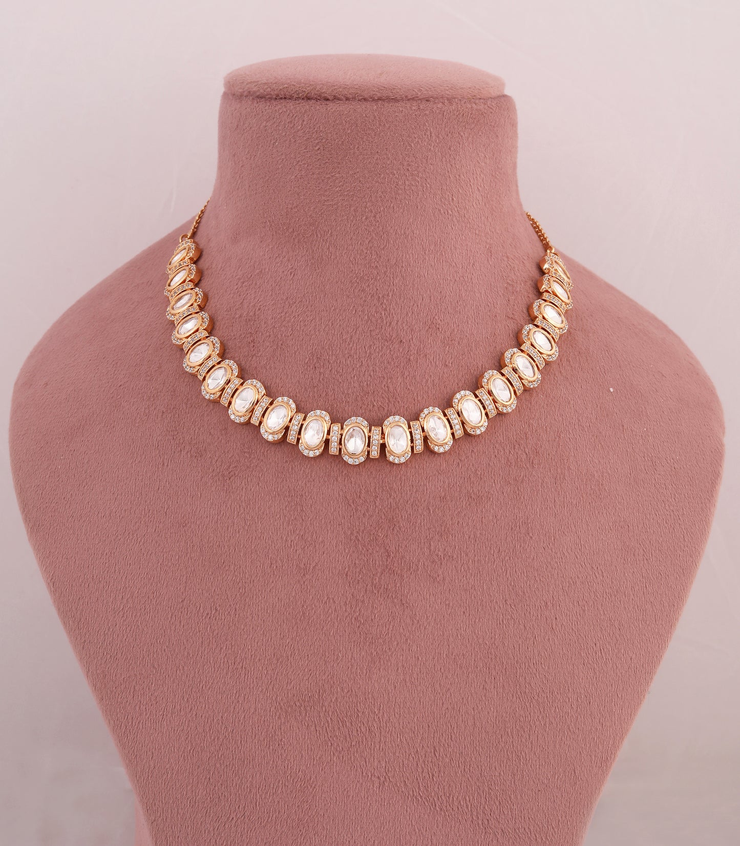 Classic Polki Chain Necklace