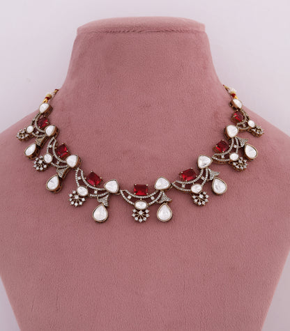 Ruby & Polki Necklace