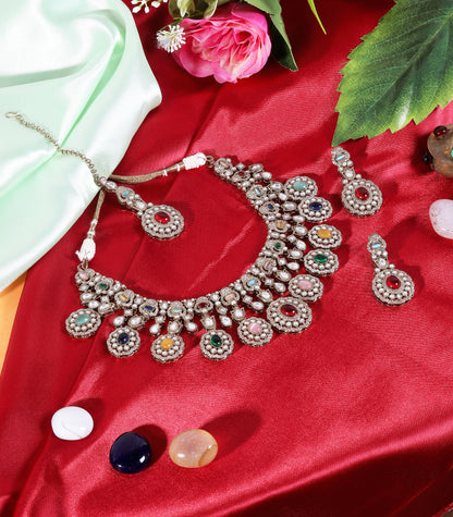Sabyasachi Inspired Kundan Statement Necklace Set