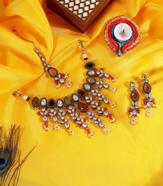 Multicolor Statement Festival Necklace