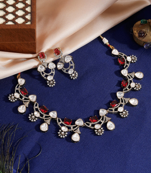 Ruby & Polki Necklace