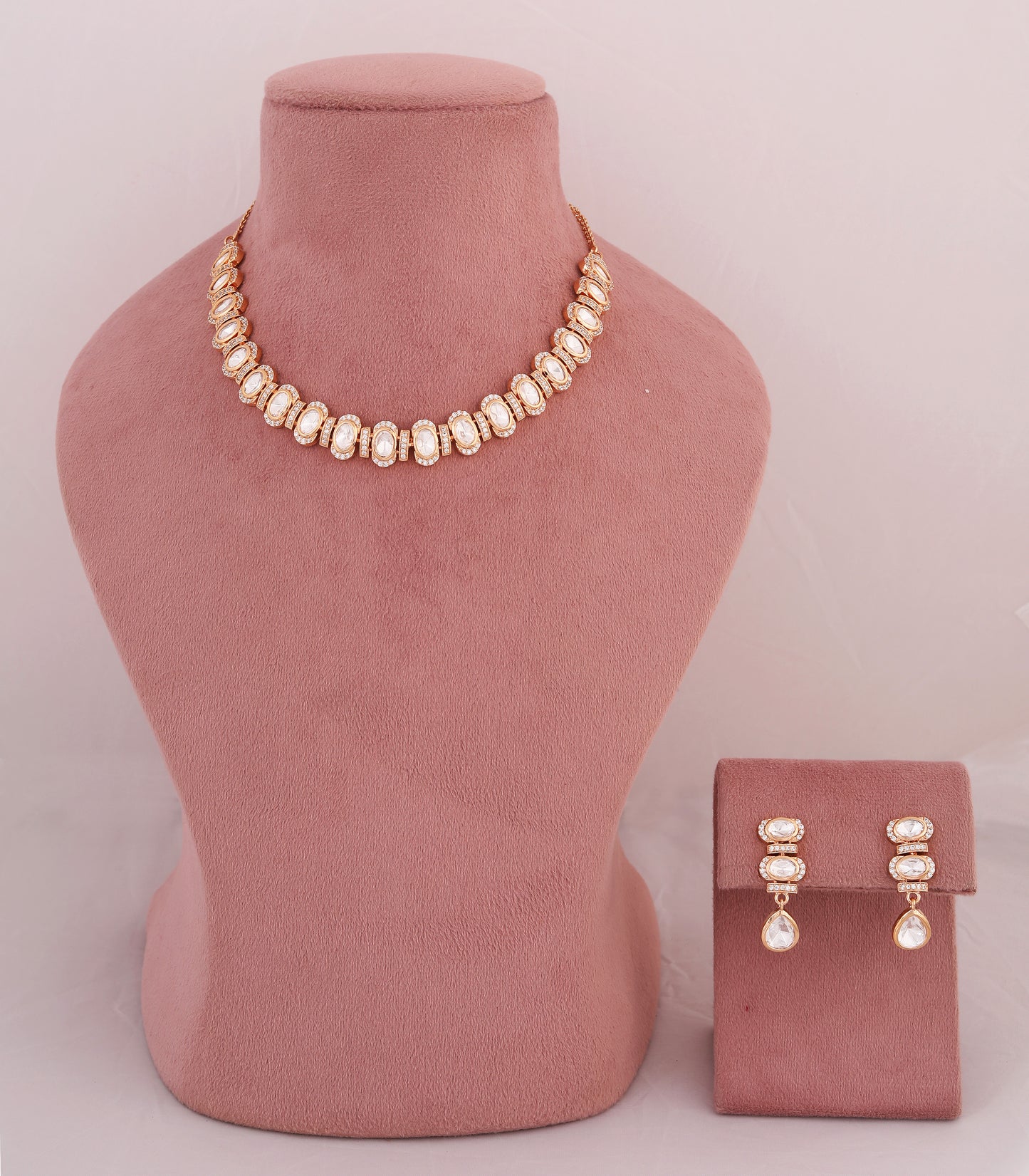 Classic Polki Chain Necklace