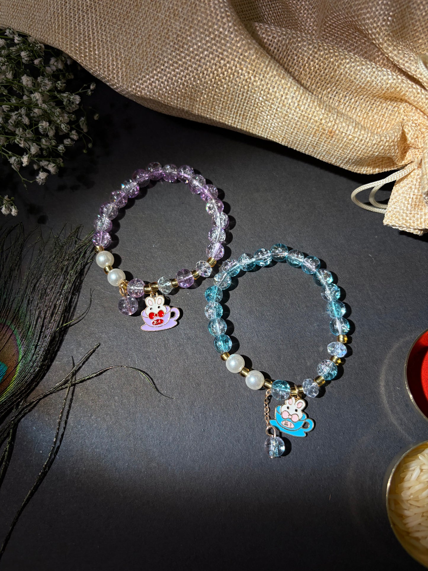 Beaded Bracelet (Combo of 2)