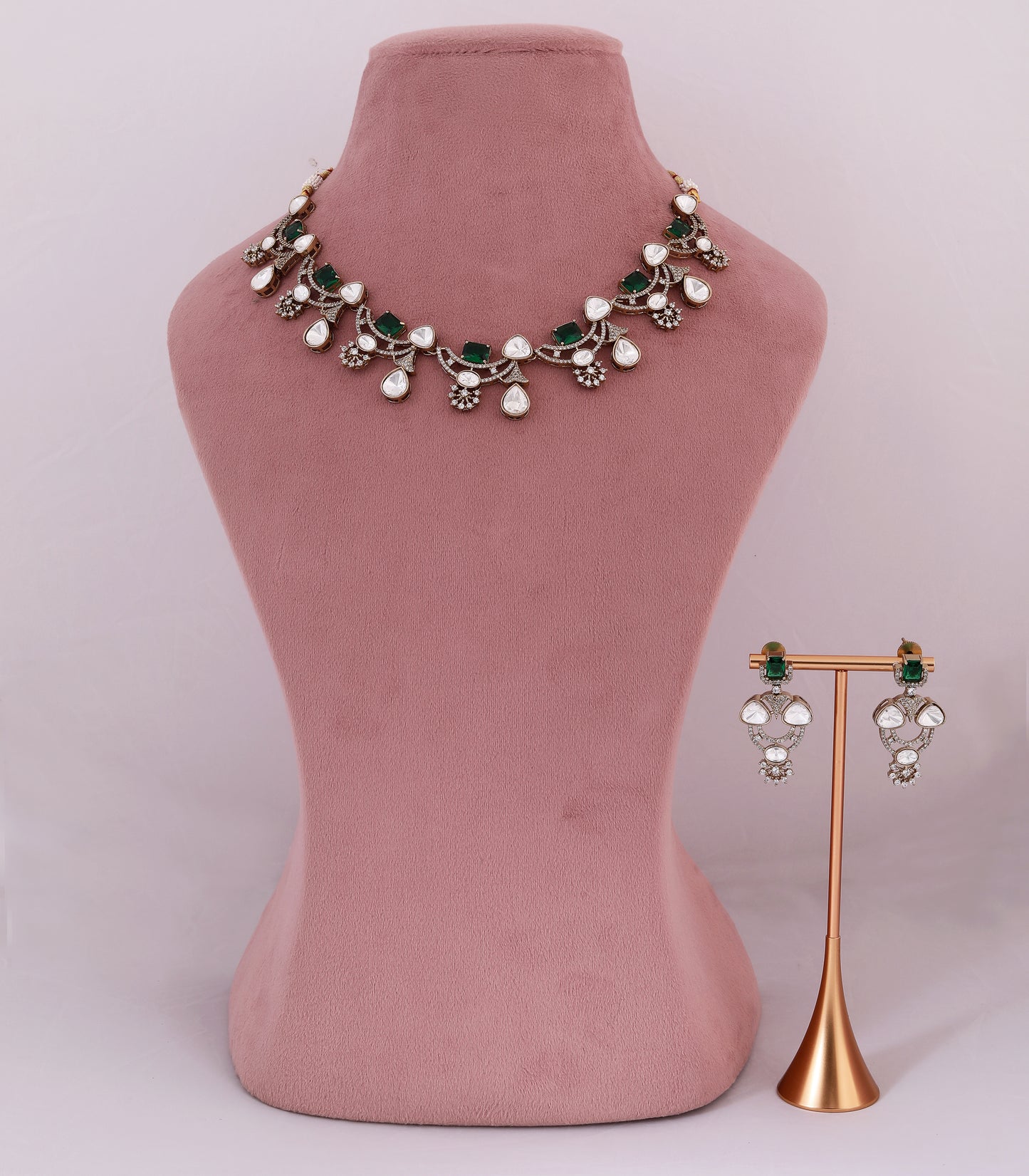 Emerald & Polki Necklace