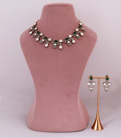 Emerald & Polki Necklace