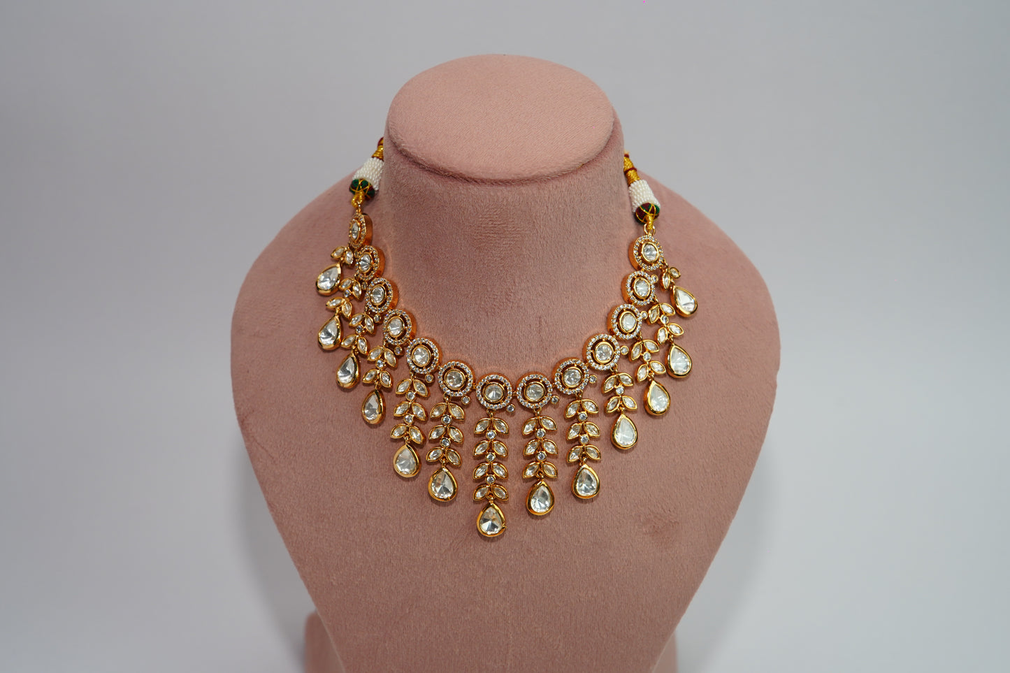 Moissanite Petal Collar set