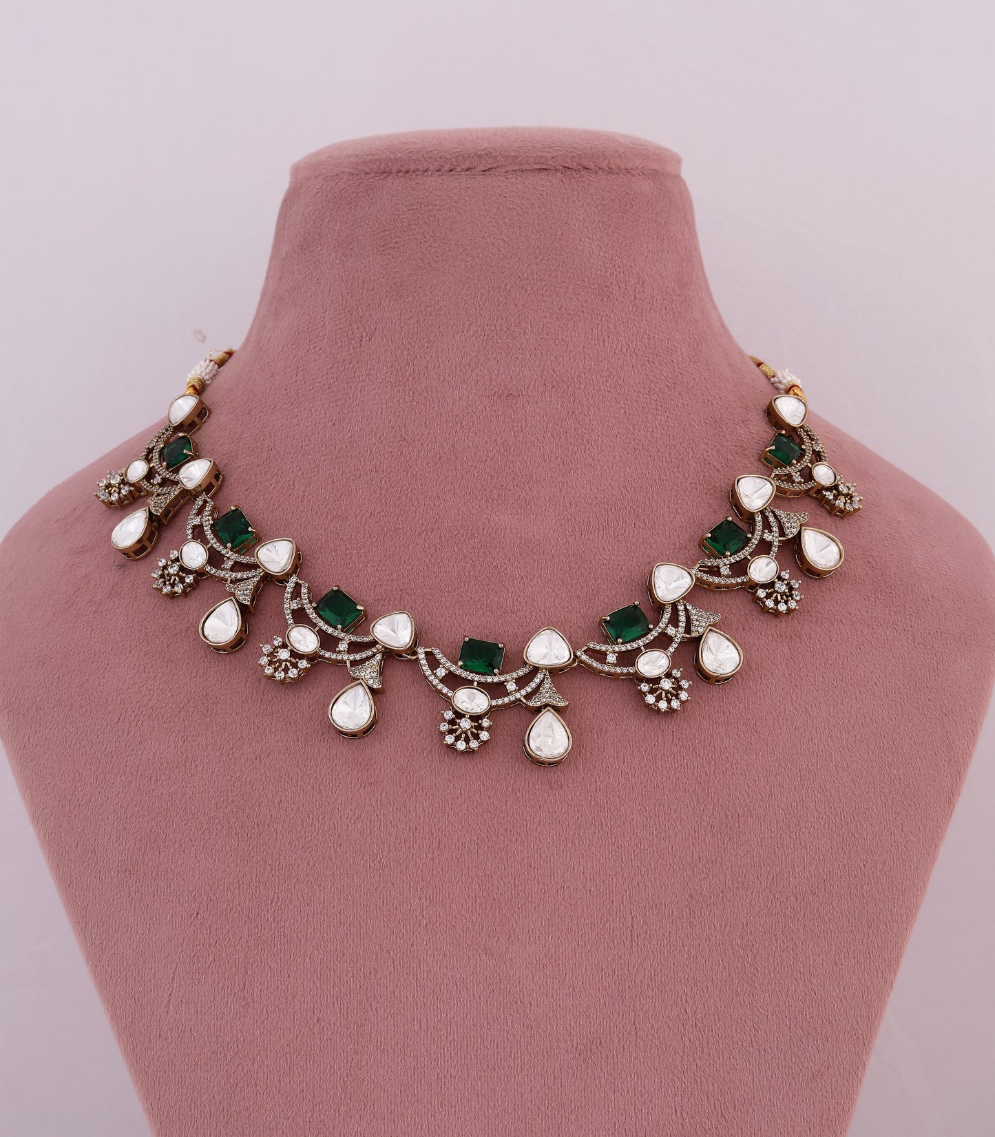Emerald & Polki Necklace
