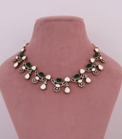 Emerald & Polki Necklace