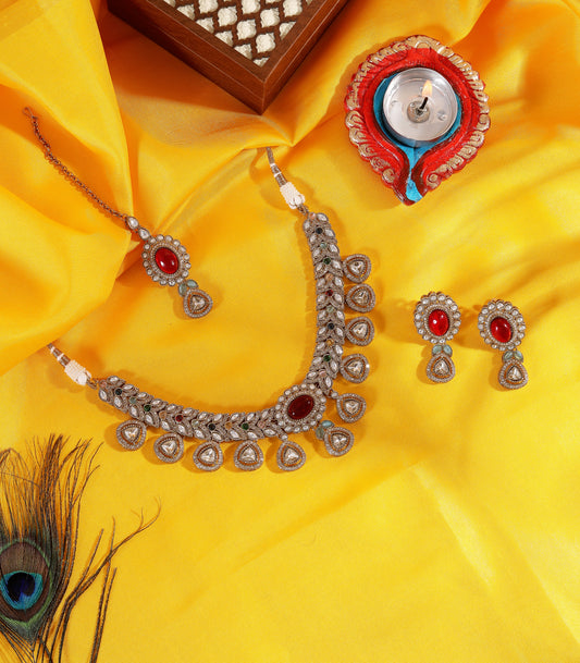 Sabyasachi Inspired Multicolour Royal Necklace
