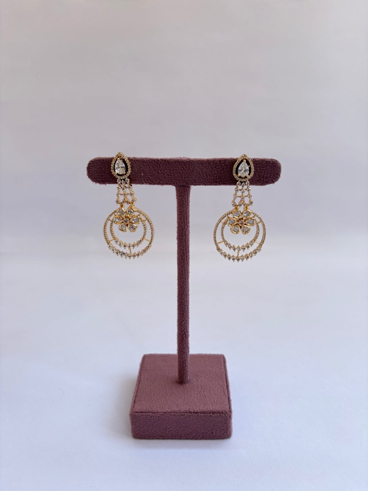 Designer Mossanite Kundan Choker
