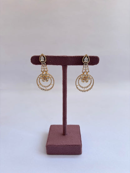 Designer Mossanite Kundan Choker