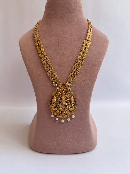 Lord Ganesh Antique Temple Jewellery