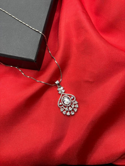 Elegant American Diamond Pendant