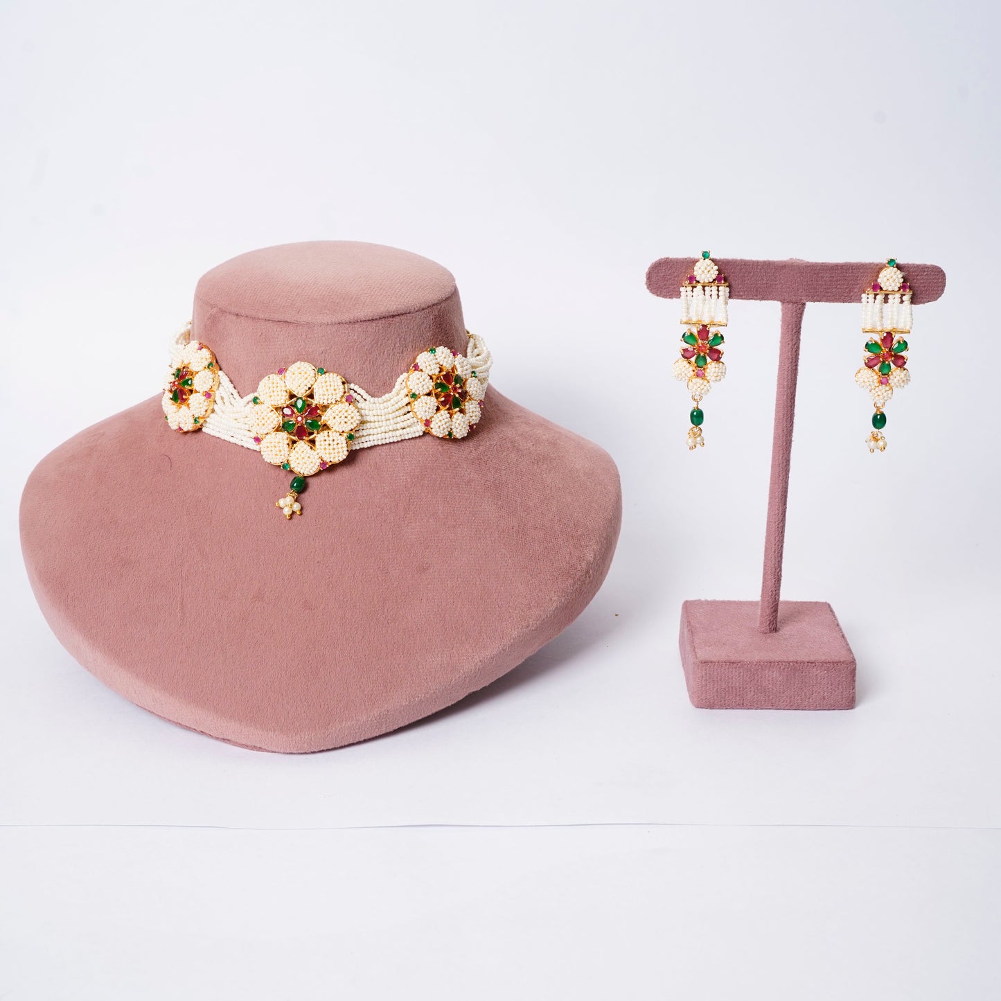 Handcrafted Blossom Choker